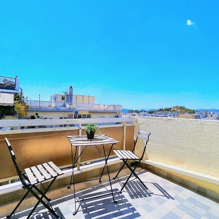Wsd Luxury Stylish 1Bd Apt With City View Balcony Atene Esterno foto