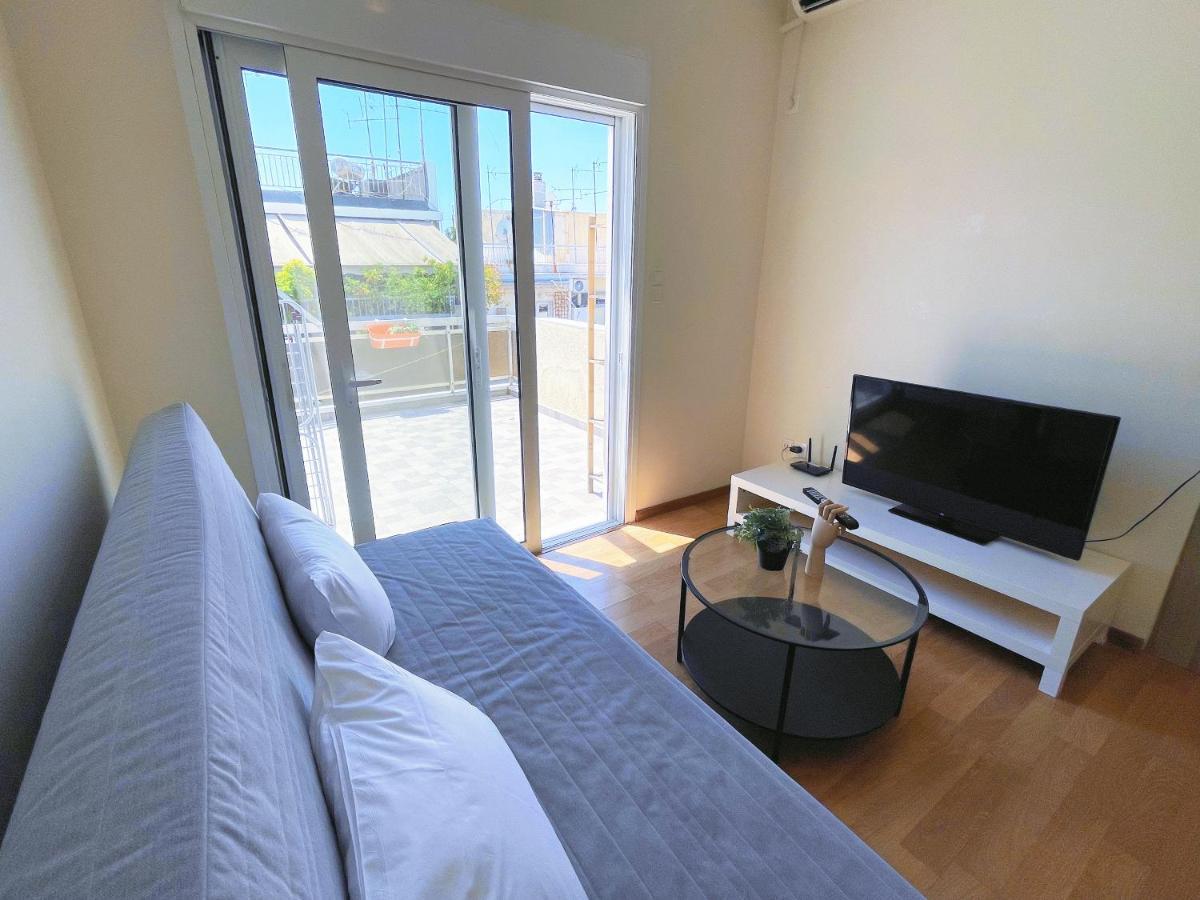 Wsd Luxury Stylish 1Bd Apt With City View Balcony Atene Esterno foto