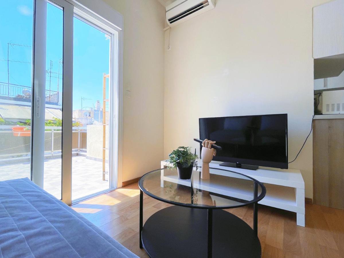 Wsd Luxury Stylish 1Bd Apt With City View Balcony Atene Esterno foto